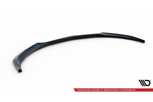 Maxton Design Frontlippe für Mercedes C63 Limousine / Kombi W205 Facelift Hochglanz schwarz