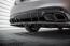 Maxton Design mittlerer Heckdiffusor DTM Look für Mercedes C63 Limousine / Kombi W205 Facelift Hochglanz schwarz