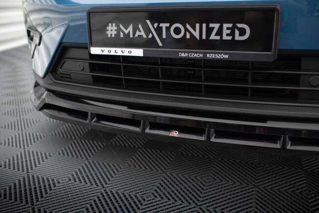 Maxton Design Frontlippe für Volvo C40 Mk1 Hochglanz schwarz