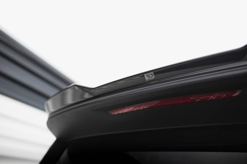 Maxton Design 3D Spoiler Lippe für Volkswagen Multivan T7 Hochglanz schwarz