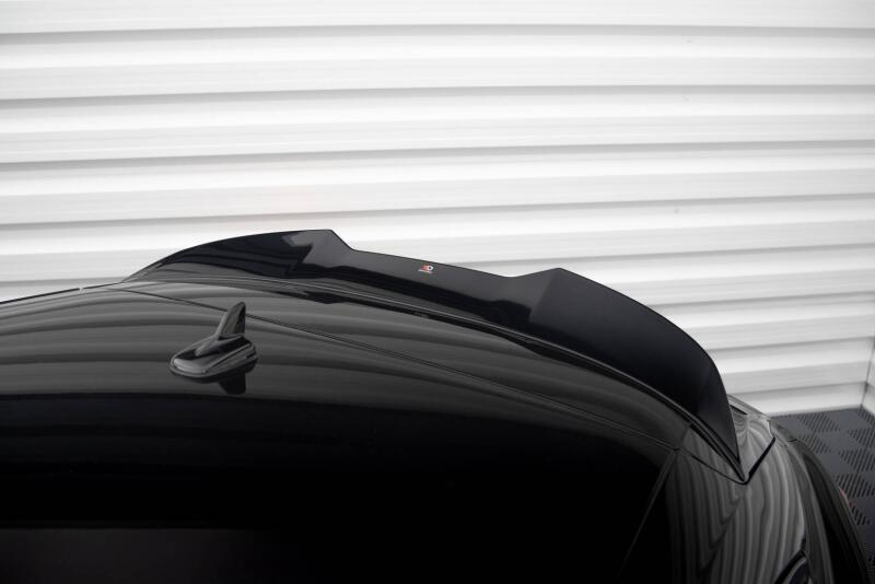 Maxton Design 3D Spoiler Lippe für Audi Q3 Sportback F3 Hochglanz schwarz