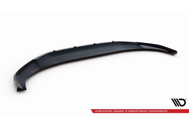 Maxton Design Frontlippe für Audi Q3 Sportback F3 Hochglanz schwarz