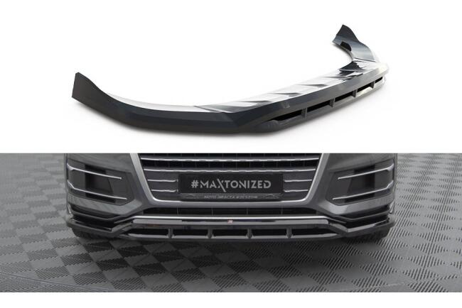 Maxton Design Frontlippe für Audi Q7 Mk2 schwarz...