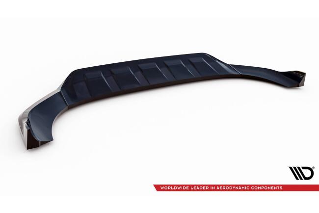Maxton Design Frontlippe für Audi Q7 Mk2 schwarz Hochglanz