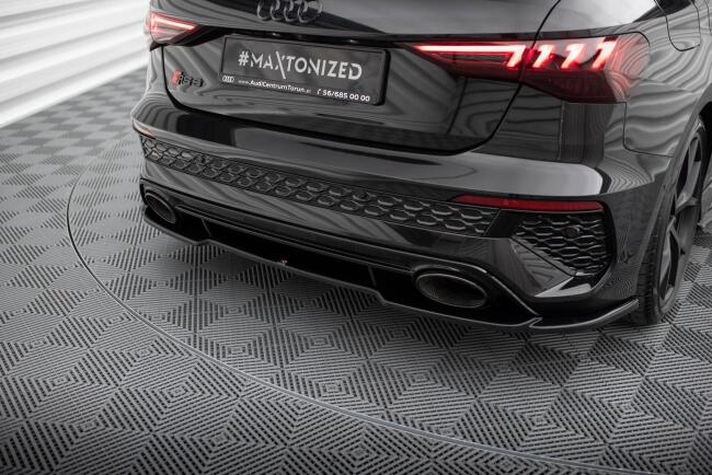 Maxton Design Heckdiffusor für Audi RS3 Sportback 8Y Hochglanz schwarz