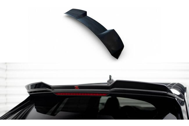 Maxton Design 3D Spoiler Lippe für Audi RSQ8 Mk1 schwarz Hochglanz