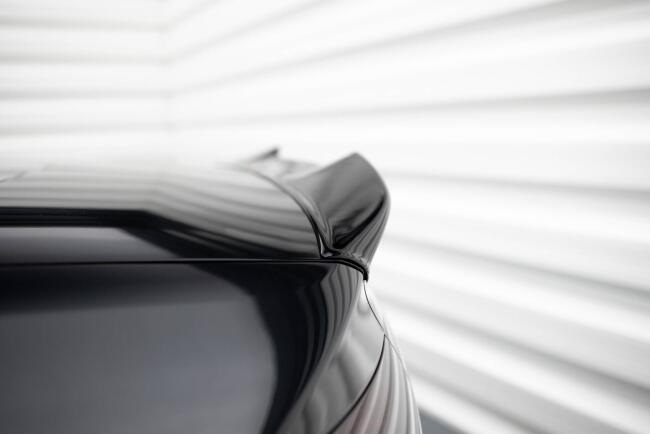 Maxton Design 3D Spoiler Lippe für Audi S5 / A5 S-Line Cabrio 8T schwarz Hochglanz