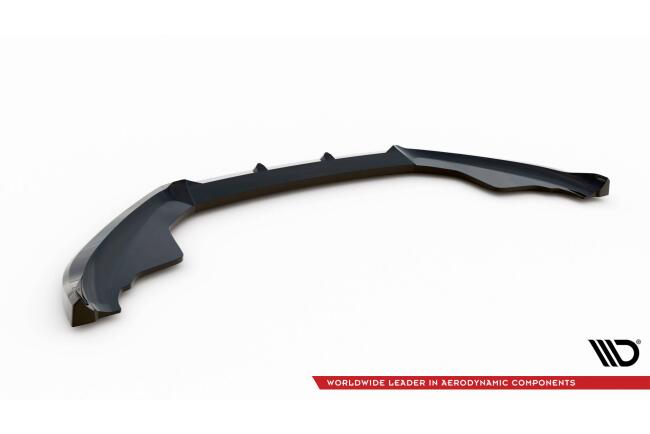 Maxton Design Frontlippe V.2 für Audi S5 / A5 S-Line 8T schwarz Hochglanz