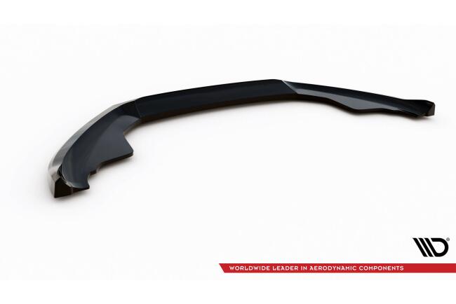 Maxton Design Frontlippe V.3 für Audi S5 / A5 S-Line 8T schwarz Hochglanz