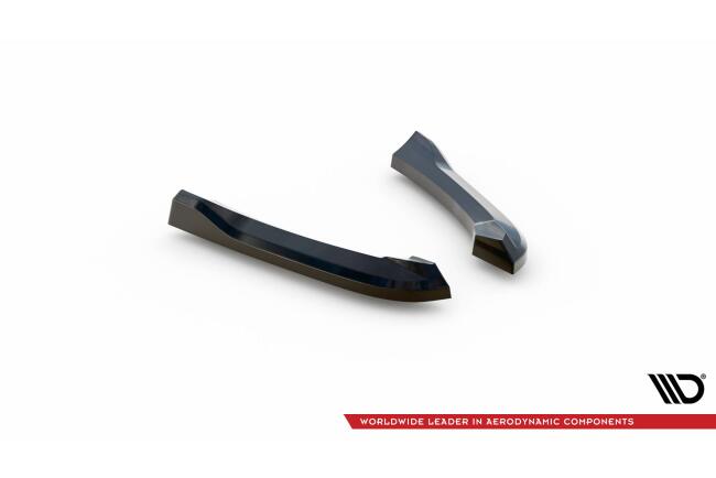 Maxton Design Diffusor Flaps für Audi S5 / A5 S-Line Coupe / Cabriolet 8T schwarz Hochglanz