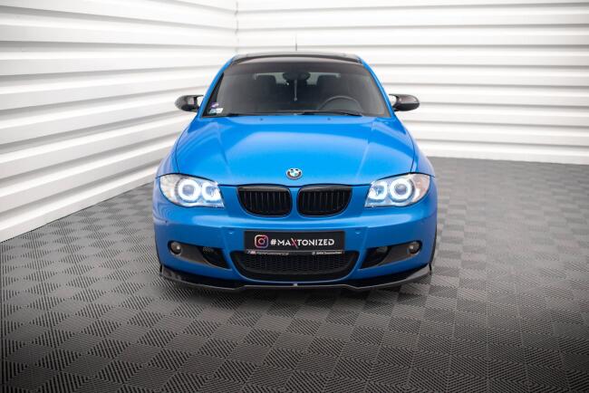 Maxton Design Frontlippe für BMW 1er M-Paket E87...