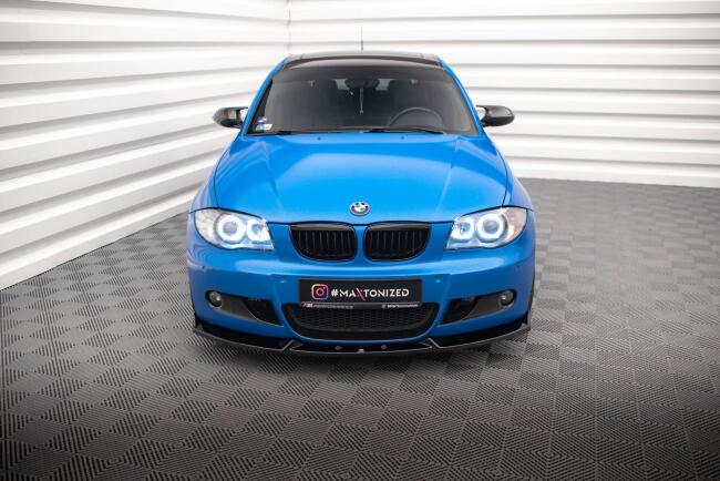 Maxton Design Frontlippe V.2 für BMW 1er M-Paket E87...