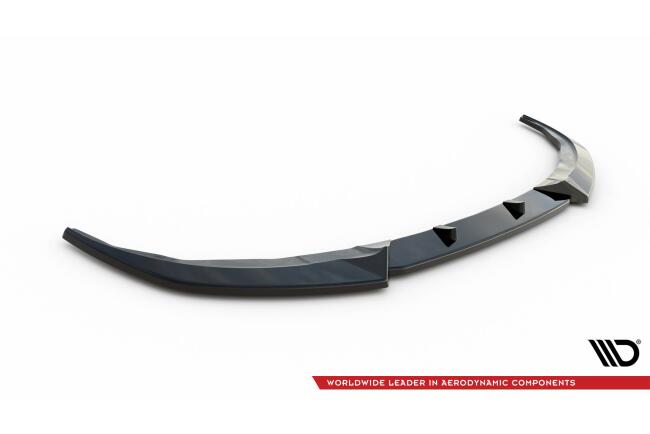 Maxton Design Frontlippe für BMW 3er Sport Line G20 / G21 schwarz Hochglanz