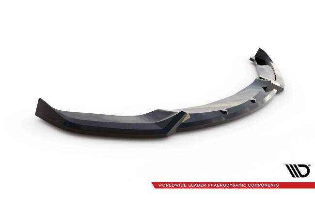 Maxton Design Frontlippe V.5 für BMW 4er F32 F36 F33 M-Paket Hochglanz schwarz