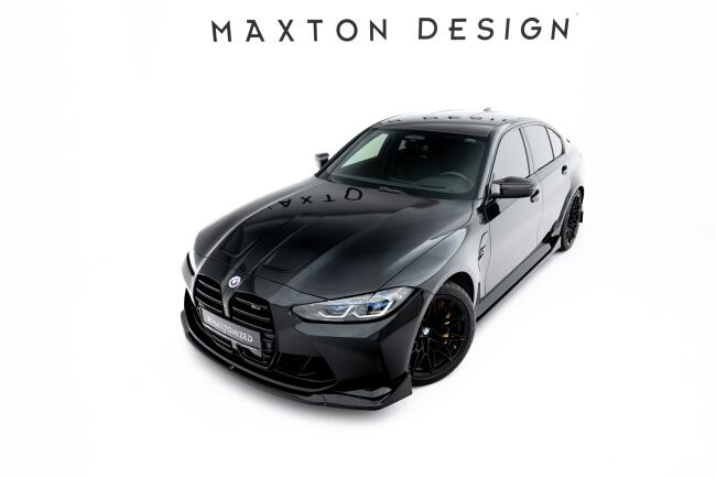Maxton Design Frontlippe V.4 für CSL Look BMW M3 G80...