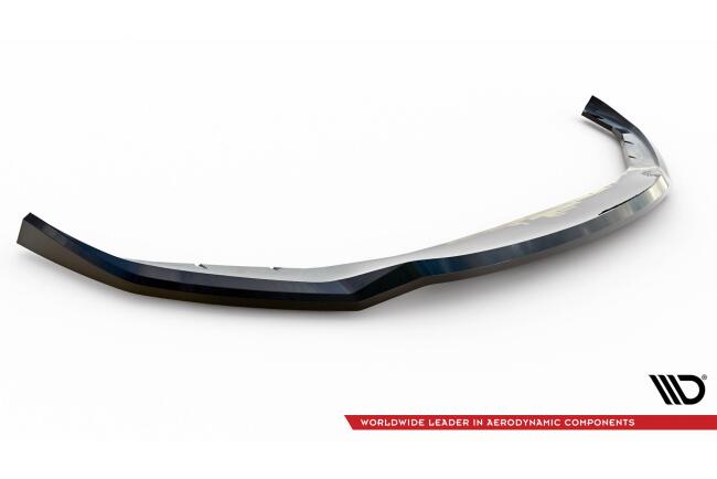 Maxton Design Frontlippe V.2 für BMW 5er G30 / G31 Facelift schwarz Hochglanz