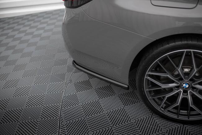Maxton Design Diffusor Flaps für BMW 5er G30 / G31 Facelift schwarz Hochglanz