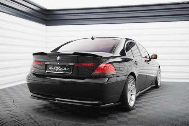 Maxton Design 3D Spoiler Lippe für BMW 7 E65 schwarz...