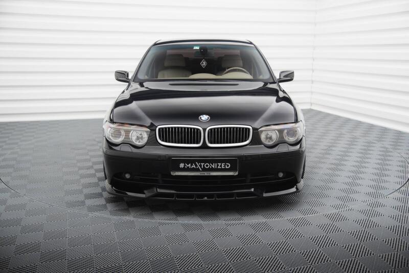 Maxton Design Frontlippe für BMW 7 E65 Hochglanz schwarz