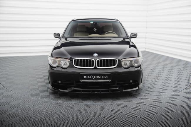 Maxton Design Frontlippe für BMW 7 E65 schwarz...