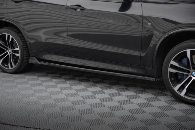 Maxton Design Seitenschweller V.2 für BMW X5 M-Paket F15 schwarz Hochglanz