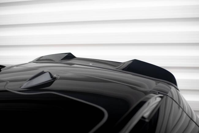 Maxton Design 3D Spoiler Lippe für BMW X7 M-Paket G07 Facelift schwarz Hochglanz