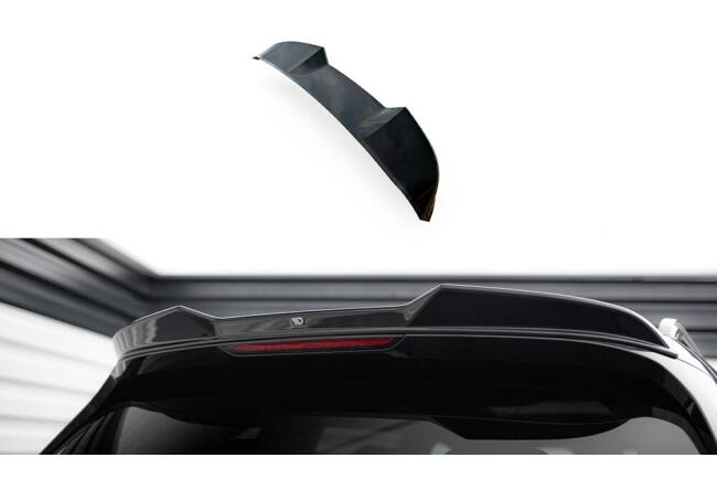 Maxton Design 3D Spoiler Lippe für BMW X7 M-Paket G07 Facelift schwarz Hochglanz