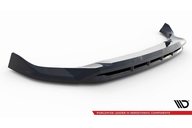 Maxton Design Frontlippe für BMW X7 M-Paket G07 Facelift schwarz Hochglanz