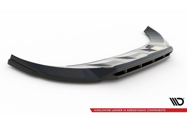 Maxton Design Frontlippe für Cupra Ateca Mk1 Facelift schwarz Hochglanz