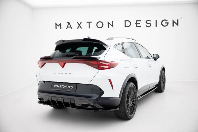 Maxton Design Heckspoiler 3D (oben) für Cupra Formentor Mk1 Hochglanz schwarz