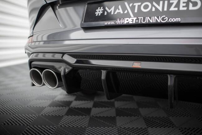Maxton Design Heckdiffusor mit Sportauspuff Attrappe Chrom Cupra Formentor Mk1