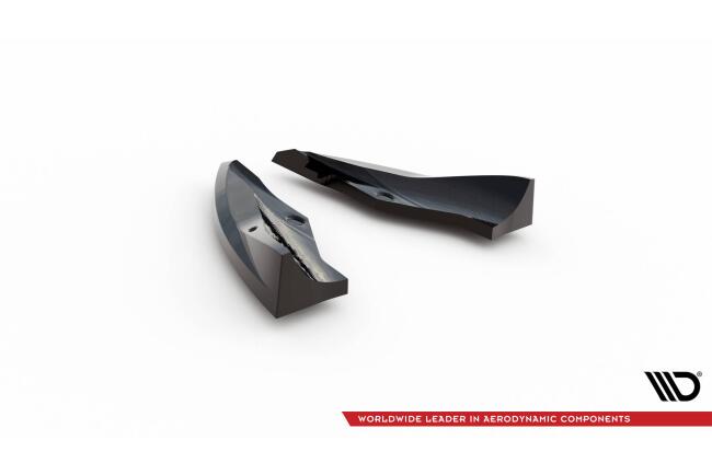 Maxton Design Diffusor Flaps V.3 für Cupra Formentor Mk1 schwarz Hochglanz