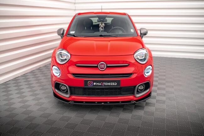 Maxton Design Frontlippe für Fiat 500X Sport Mk1...