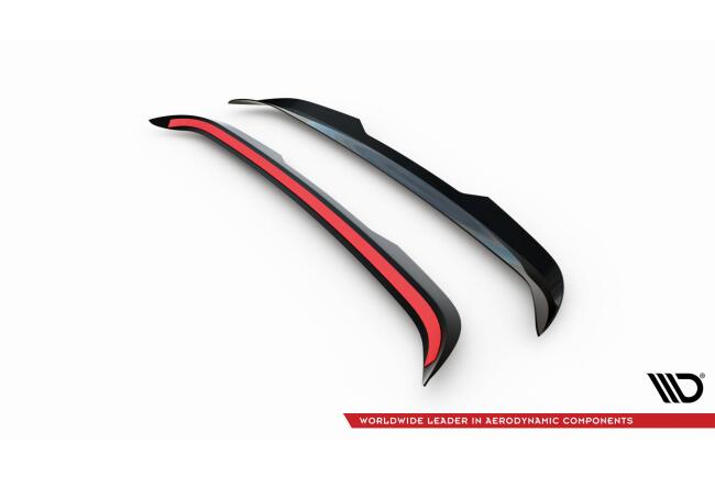 Maxton Design Spoiler Lippe für Ford Kuga ST-Line Mk2 schwarz Hochglanz