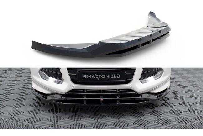 Maxton Design Frontlippe für Ford Kuga ST-Line Mk2 Hochglanz schwarz