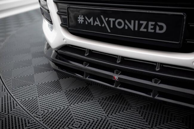 Maxton Design Frontlippe für Ford Kuga ST-Line Mk2 schwarz Hochglanz