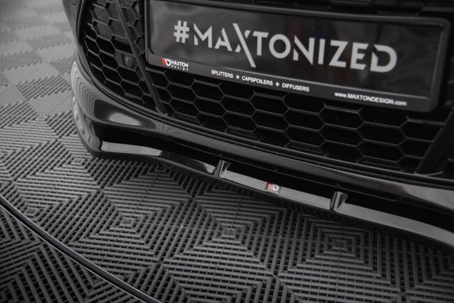 Maxton Design Frontlippe für Ford Mondeo ST-Line Mk4 Facelift schwarz Hochglanz