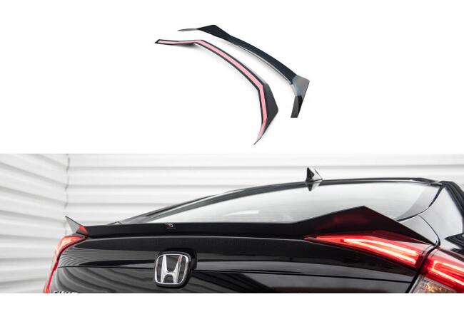 Maxton Design Spoiler Lippe für Honda Civic Mk10...