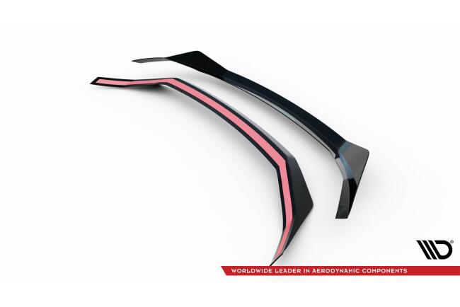 Maxton Design Spoiler Lippe für Honda Civic Mk10 Hochglanz schwarz
