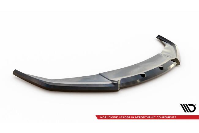 Maxton Design Frontlippe für Honda Civic Mk10 Hochglanz schwarz