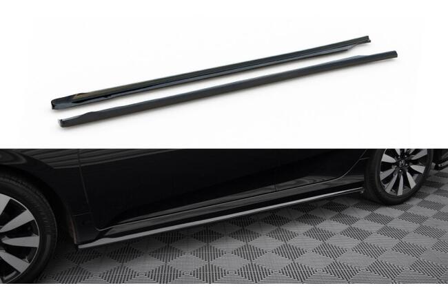 Maxton Design Seitenschweller für Honda Civic Mk10 schwarz Hochglanz