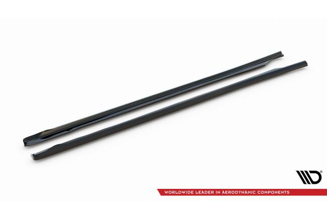 Maxton Design Seitenschweller für Honda Civic Mk10 Hochglanz schwarz