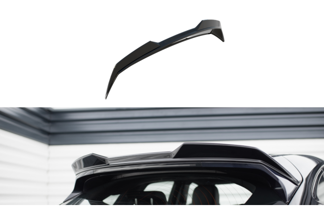 Maxton Design 3D Spoiler Lippe für Jaguar E-Pace R-Dynamic Mk1 Hochglanz schwarz