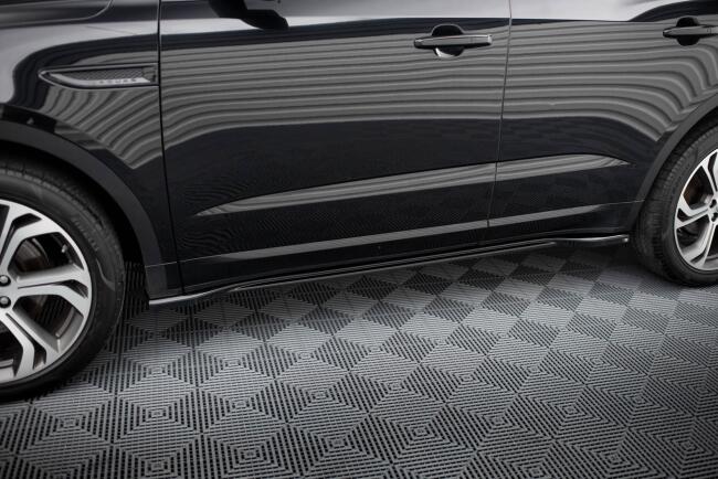 Maxton Design Seitenschweller für Jaguar E-Pace R-Dynamic Mk1 Hochglanz schwarz