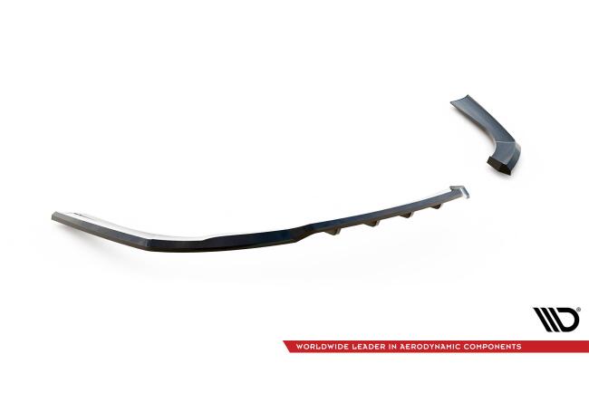 Maxton Design mittlerer Heckdiffusor DTM Look für Kia Optima Mk3 schwarz Hochglanz