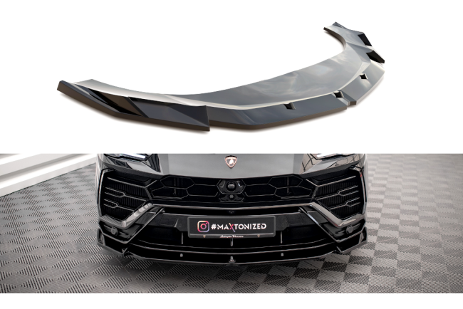 Maxton Design Frontlippe für Lamborghini Urus Mk1 schwarz Hochglanz