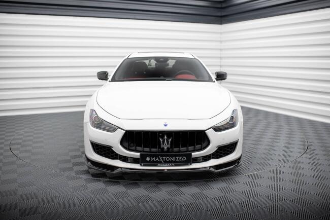 Maxton Design Frontlippe für Maserati Ghibli Mk3...