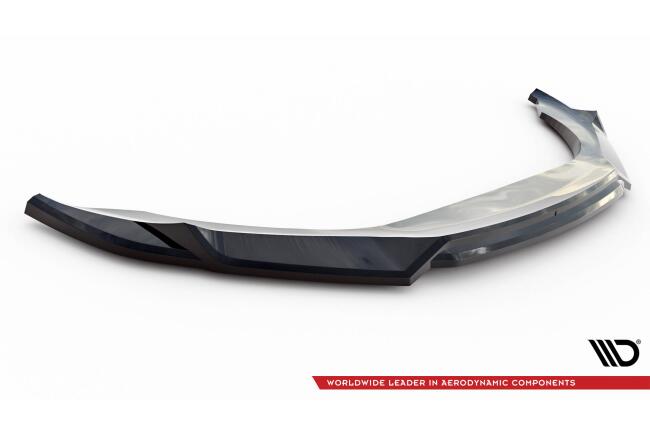 Maxton Design Frontlippe V.2 für Maserati Ghibli Mk3 Facelift schwarz Hochglanz