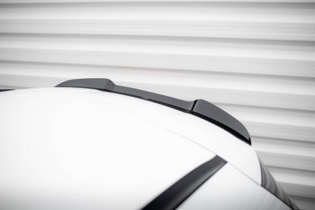 Maxton Design Spoiler Lippe für Mercedes-Benz C Kombi AMG-Line / 43 AMG S206 Hochglanz schwarz