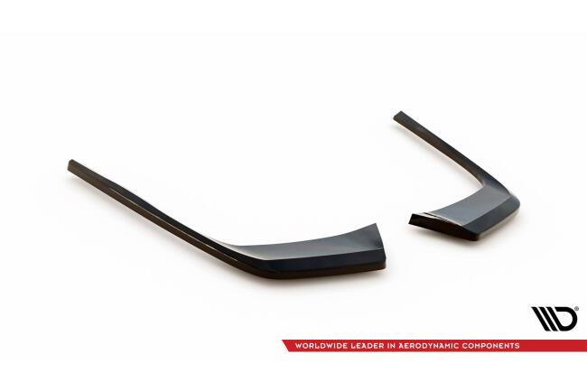 Maxton Design Diffusor Flaps für Mercedes-Benz C AMG-Line / 43 AMG W206 Hochglanz schwarz